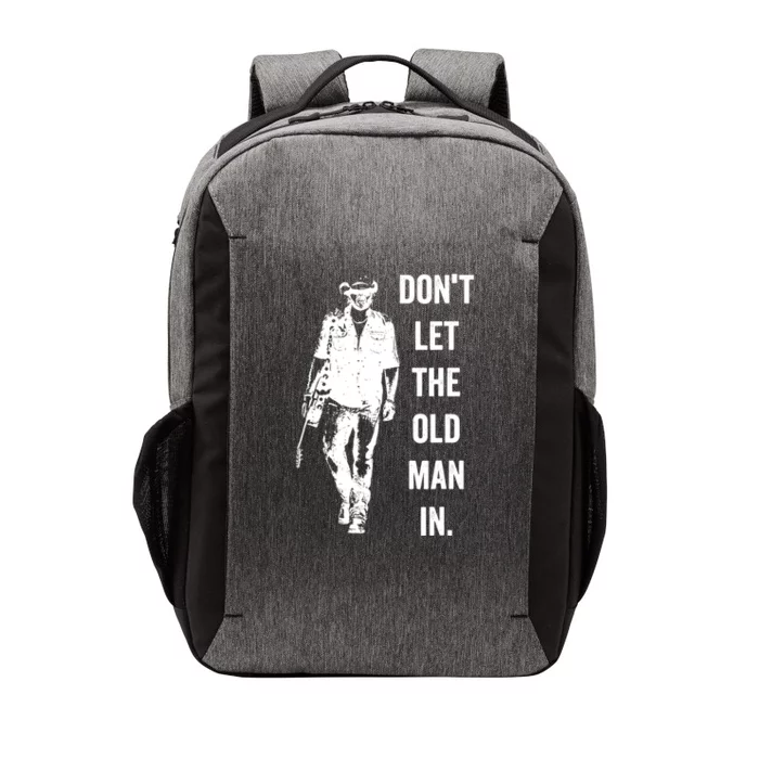 DonT Let The Old Man In Vintage Walking With A Guitar Vector Backpack