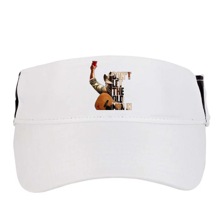 DonT Let The Old Man In Adult Drive Performance Visor