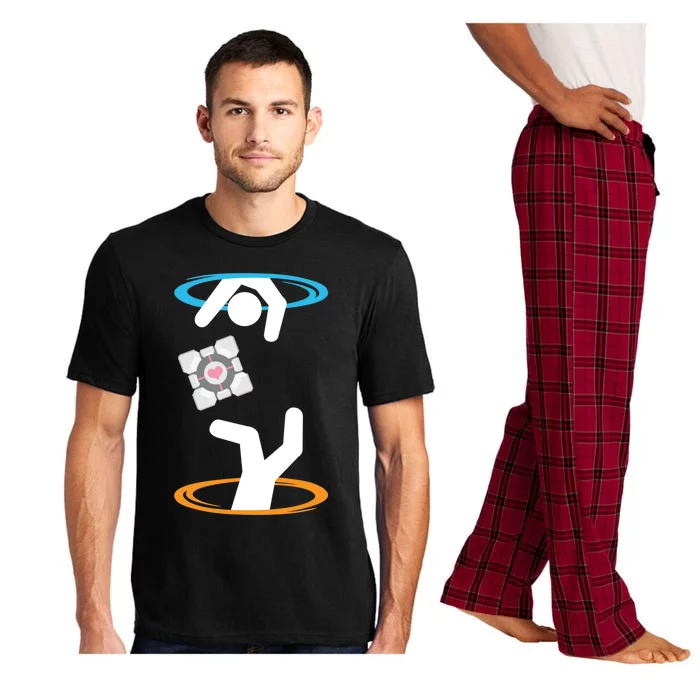 DonT Lose The Companion Cube (Transparent) Portal Pajama Set