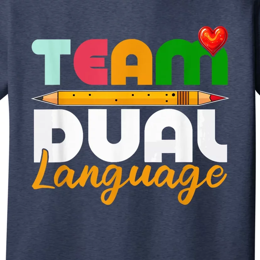 Dual Language Teachers Back To School Squad T-Shirt