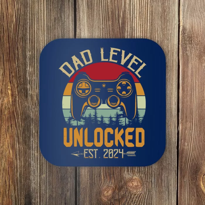 Dad Level Unlocked 2024 Leveling Up Leveled Up To Dad Coaster