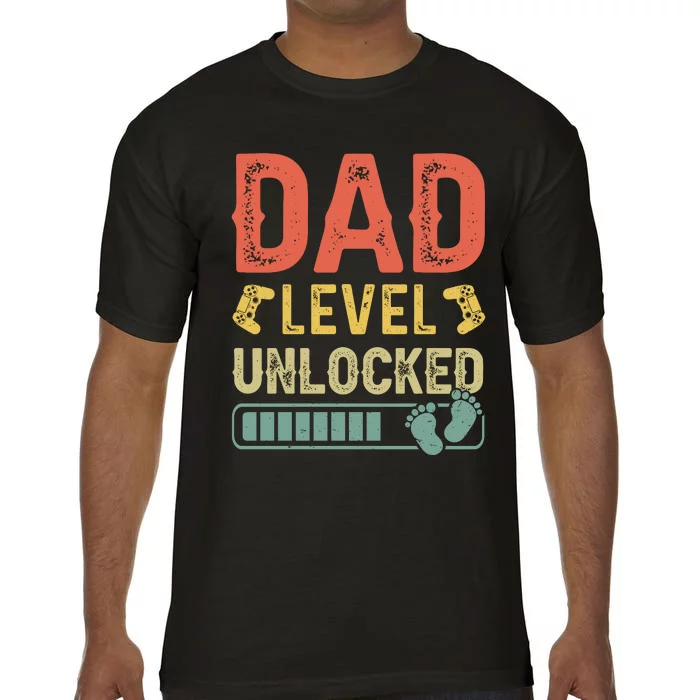 Dad Level Unlocked Comfort Colors T-Shirt