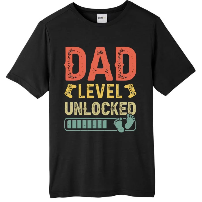 Dad Level Unlocked ChromaSoft Performance T-Shirt