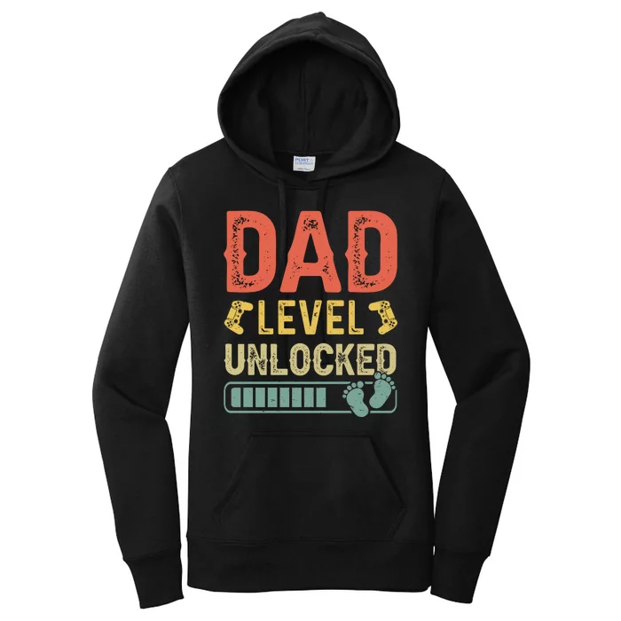 Dad Level Unlocked Women's Pullover Hoodie