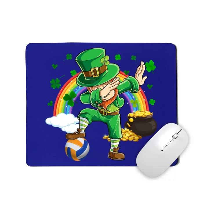 Dabbing Leprechaun Volleyball Ball St Patrick's Day Meaningful Gift Mousepad