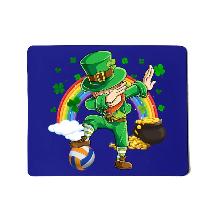 Dabbing Leprechaun Volleyball Ball St Patrick's Day Meaningful Gift Mousepad