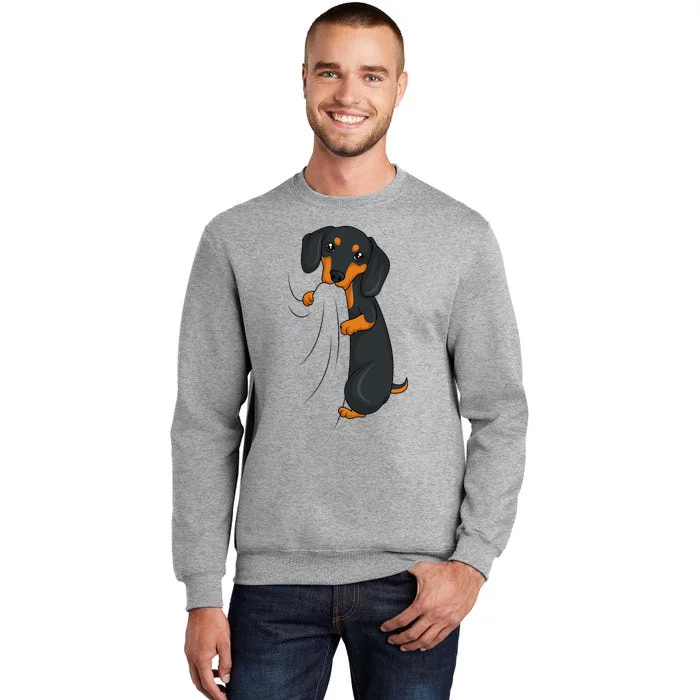 Dachshund Lover Weiner Dog Tall Sweatshirt