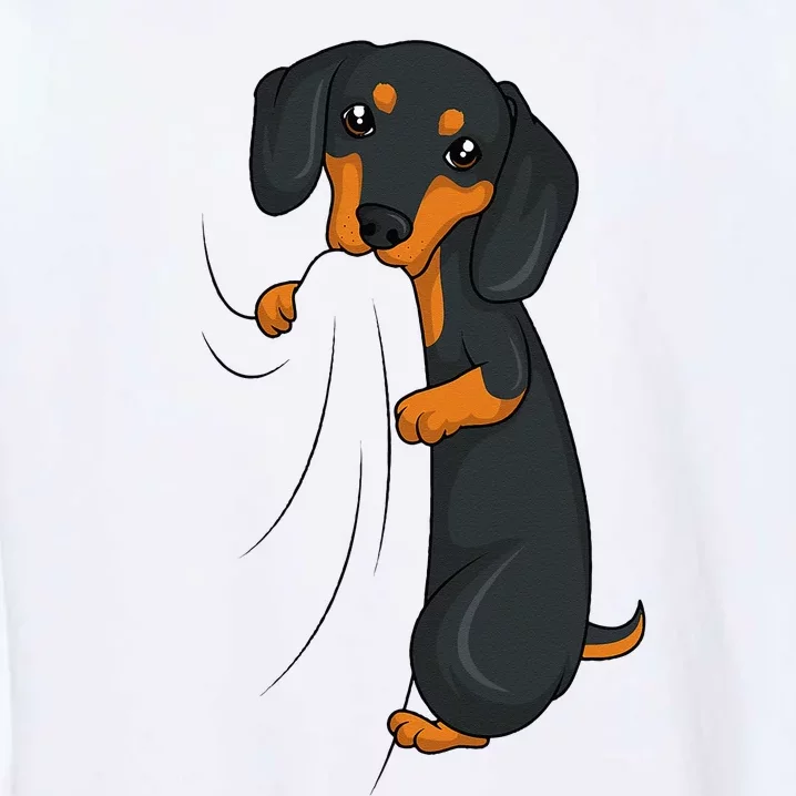 Dachshund Lover Weiner Dog Garment-Dyed Sweatshirt