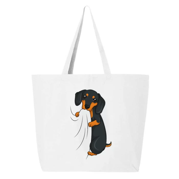 Dachshund Lover Weiner Dog 25L Jumbo Tote