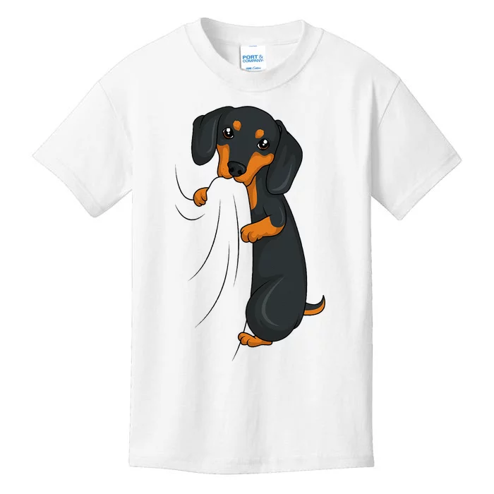 Dachshund Lover Weiner Dog Kids T-Shirt