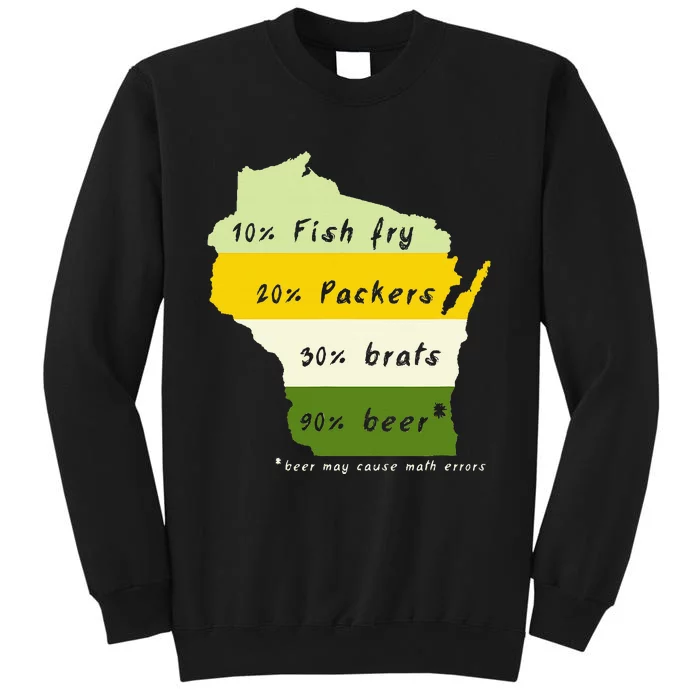 Drink Local Wisconsin Beer Drinking Tall Sweatshirt