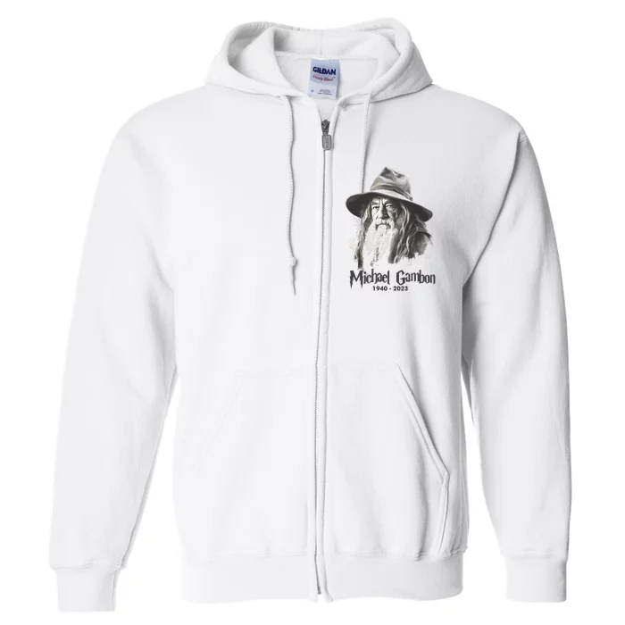 Dumbledore Legacy Wizarding World In Memory Of Albus Full Zip Hoodie