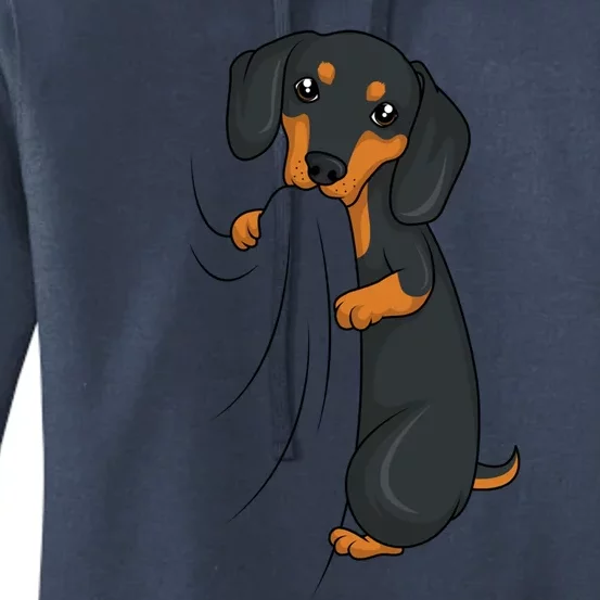 Dachshund Lover Weiner Dog Girls Meaningful Gift Women's Pullover Hoodie