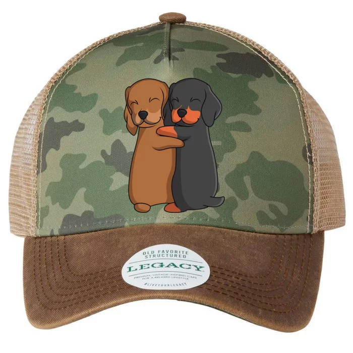 Dachshund Lover Weiner Dog Legacy Tie Dye Trucker Hat