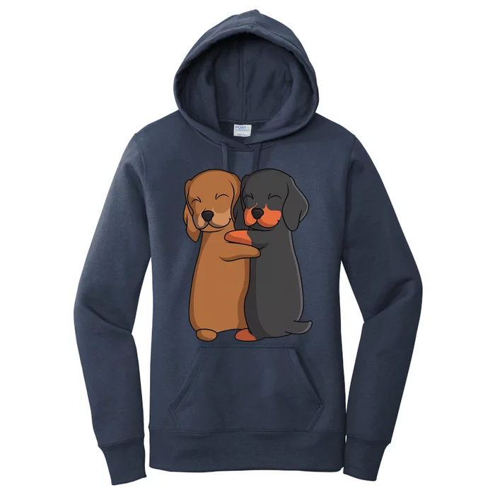 Dachshund Lover Weiner Dog Women's Pullover Hoodie