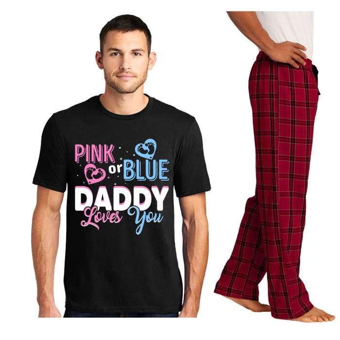 Daddy Loves You Dad Gender Reveal Party Pajama Set