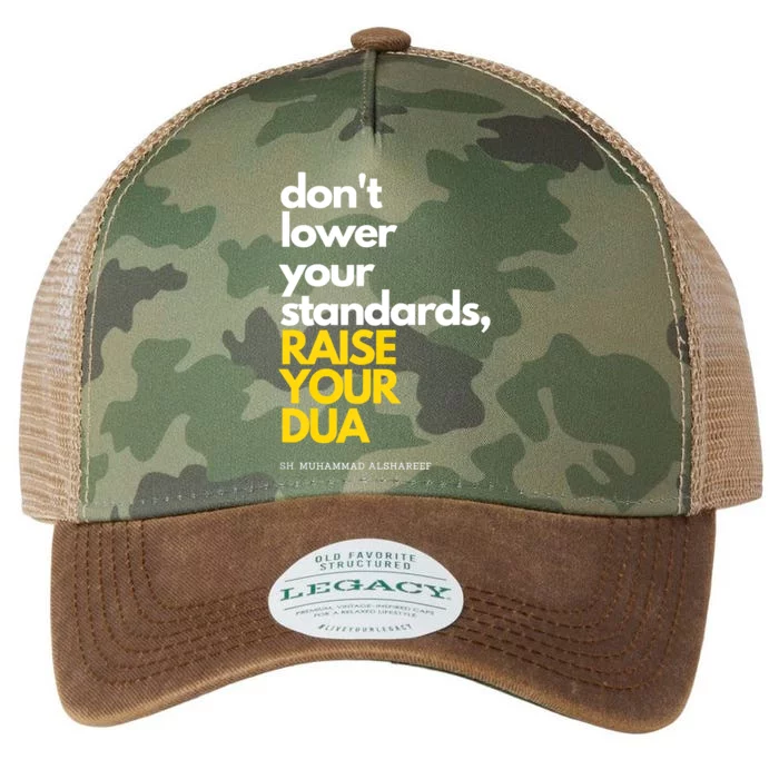 Don't Lower Your Standards, Raise Your Dua Legacy Tie Dye Trucker Hat