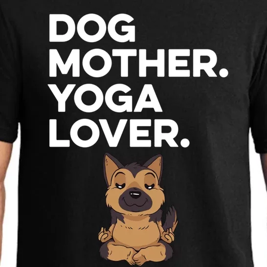 Dog Lover Yoga Lover Gift Pajama Set