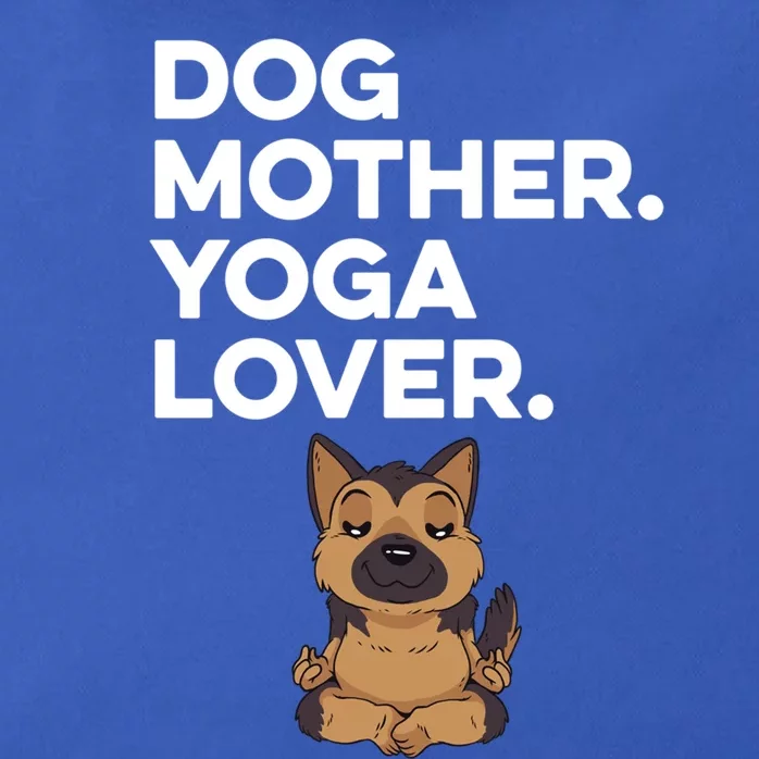 Dog Lover Yoga Lover Gift Zip Tote Bag