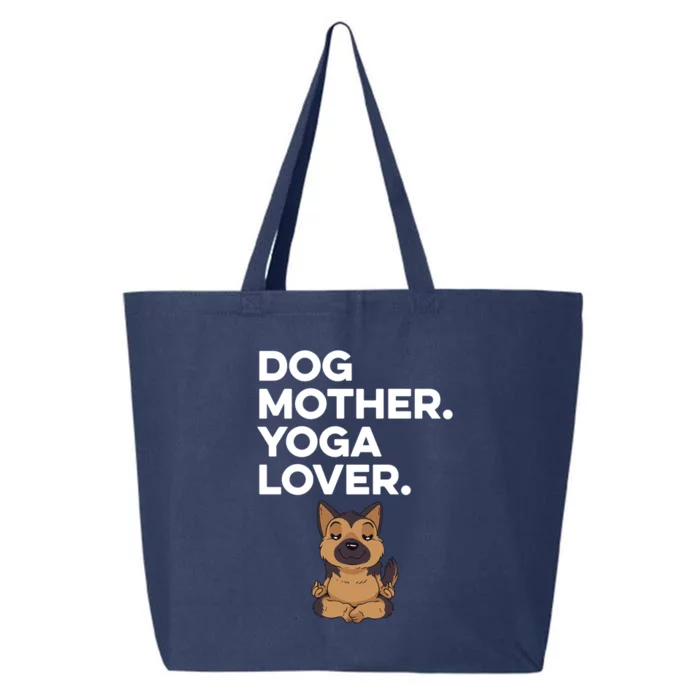 Dog Lover Yoga Lover Gift 25L Jumbo Tote