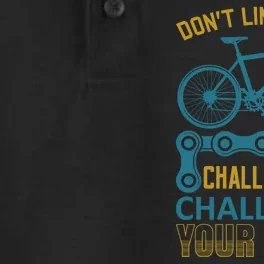 Don't Limit Your Challenges Challenge Your Limit Dry Zone Grid Performance Polo