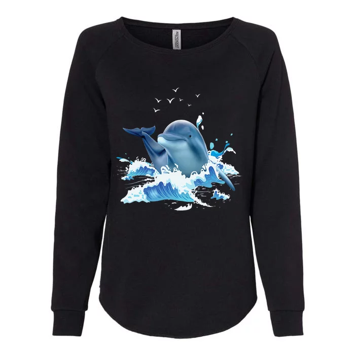 Dolphin Lover Zookeeper Marine Biologist Sea Animal Lover Womens California Wash Sweatshirt