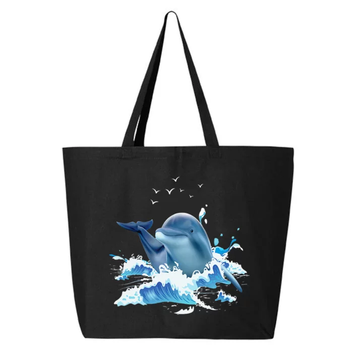 Dolphin Lover Zookeeper Marine Biologist Sea Animal Lover 25L Jumbo Tote