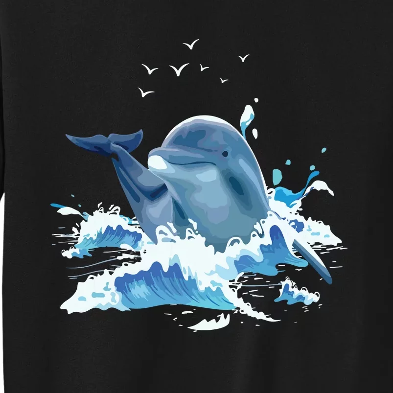 Dolphin Lover Zookeeper Marine Biologist Sea Animal Lover Sweatshirt