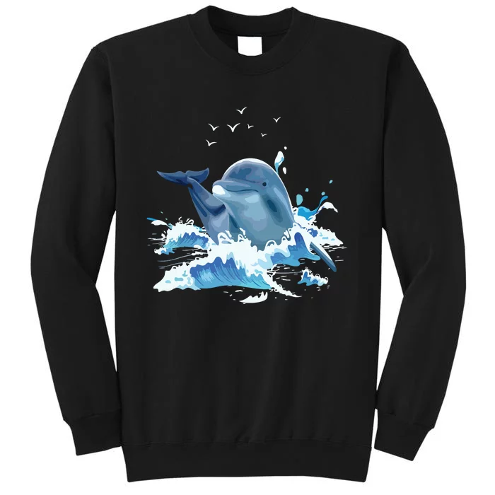 Dolphin Lover Zookeeper Marine Biologist Sea Animal Lover Sweatshirt