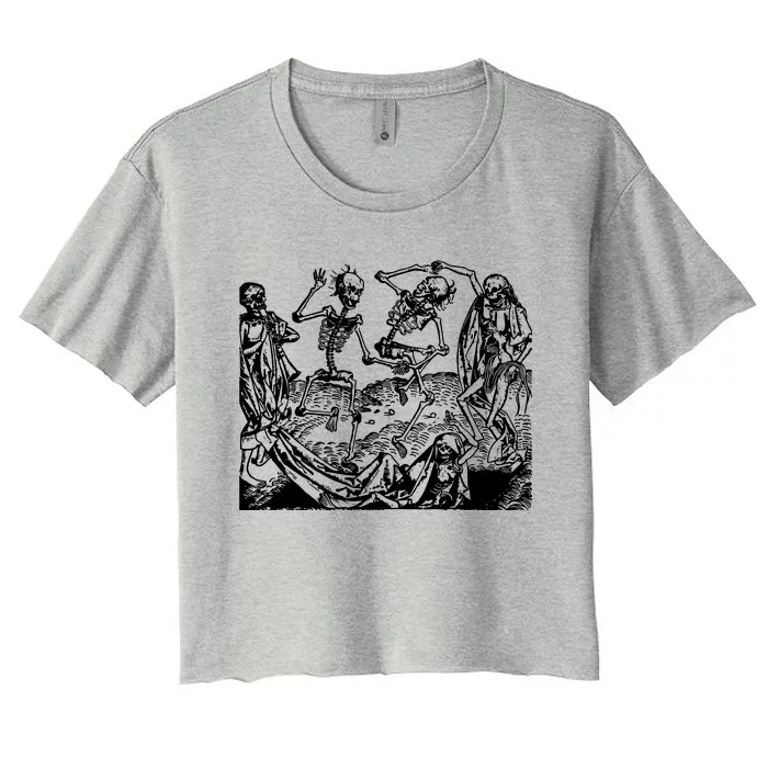 Danse Macabre 1493 Women's Crop Top Tee