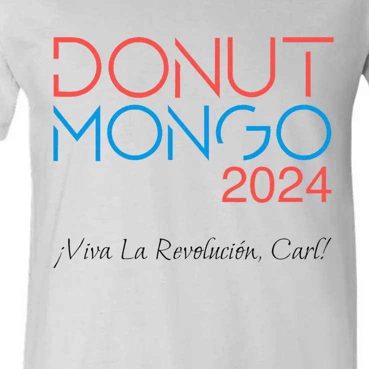 Donut Mongo 2024 Retro Dungeon Crawler Carl V-Neck T-Shirt