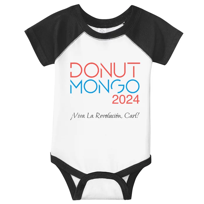 Donut Mongo 2024 Retro Dungeon Crawler Carl Infant Baby Jersey Bodysuit