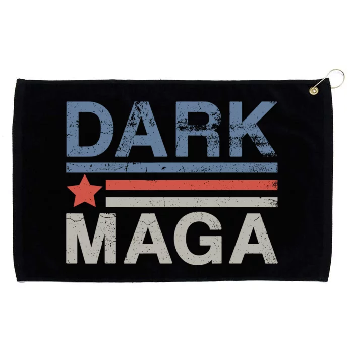 Dark Maga 2024 Im Not Just Maga Im Dark Maga Funny Trump Grommeted Golf Towel