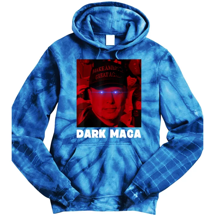 Dark Maga 2024 IM Not Just Maga IM Dark Maga Funny Trump Tie Dye Hoodie