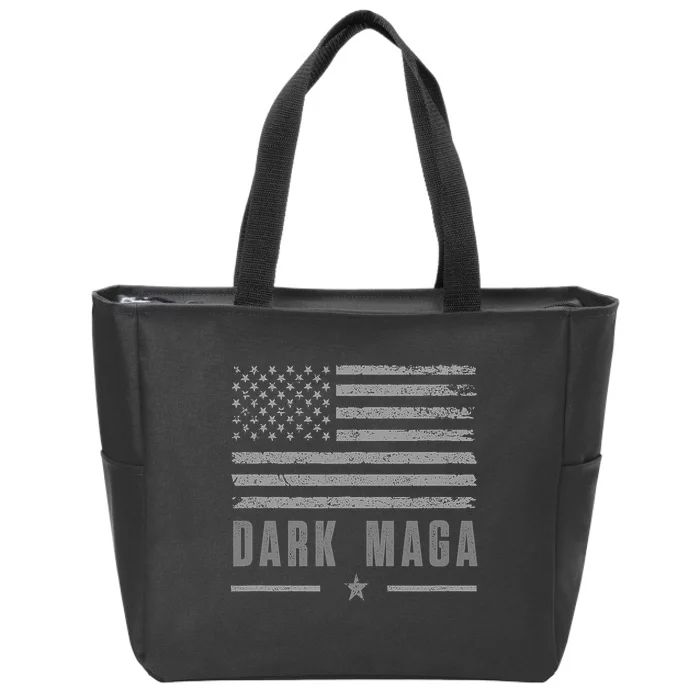 Dark Maga 2024 Maga New! Dark Maga Zip Tote Bag