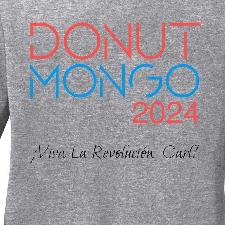 Donut Mongo 2024 Dungeon Crawler Carl Ladies Long Sleeve Shirt