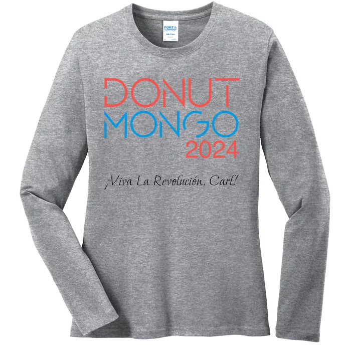 Donut Mongo 2024 Dungeon Crawler Carl Ladies Long Sleeve Shirt