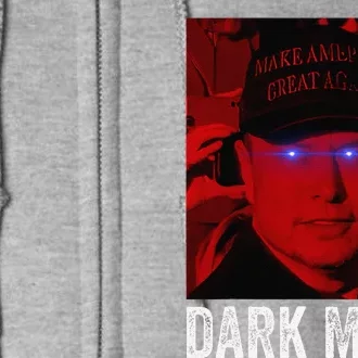 Dark Maga 2024 IM Not Just Maga IM Dark Maga Funny Trump Full Zip Hoodie