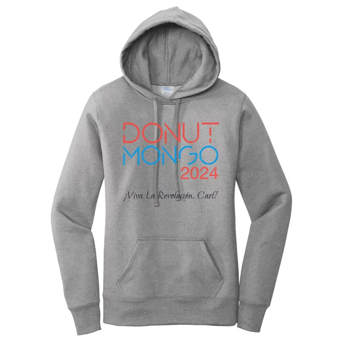 Donut Mongo 2024 Retro Dungeon Crawler Carl Meme Women's Pullover Hoodie