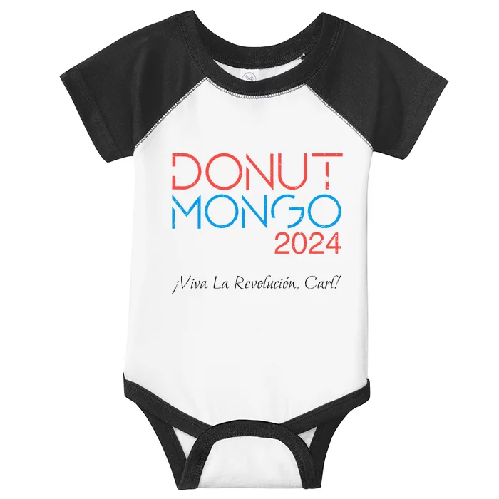 Donut Mongo 2024 Retro Dungeon Crawler Carl Meme Infant Baby Jersey Bodysuit