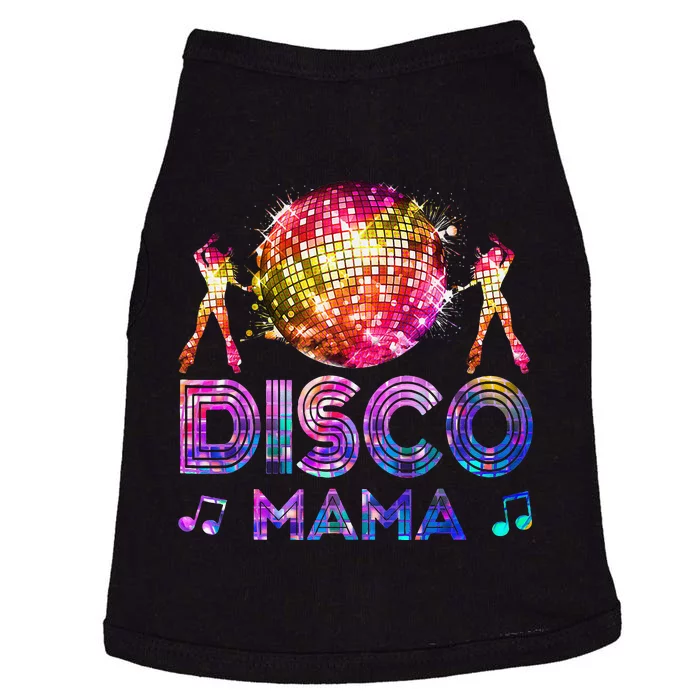 Disco Mama 70S Themed Disco Queen Vintage Seventies Doggie Tank