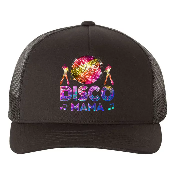 Disco Mama 70S Themed Disco Queen Vintage Seventies Yupoong Adult 5-Panel Trucker Hat