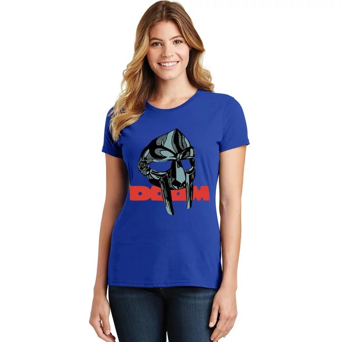 Doom Mask / All Caps / Madvillain / Mf Women's T-Shirt