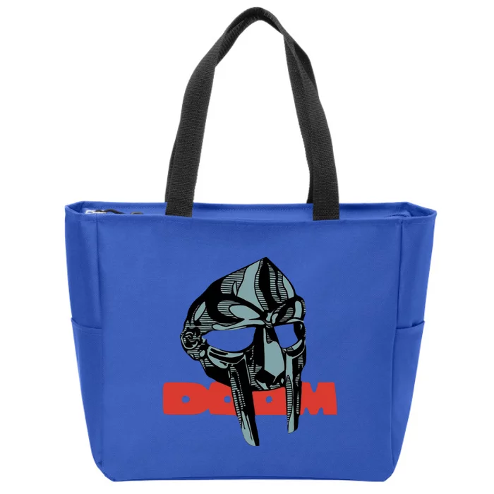 Doom Mask / All Caps / Madvillain / Mf Zip Tote Bag