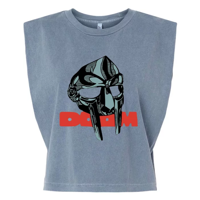 Doom Mask / All Caps / Madvillain / Mf Garment-Dyed Women's Muscle Tee