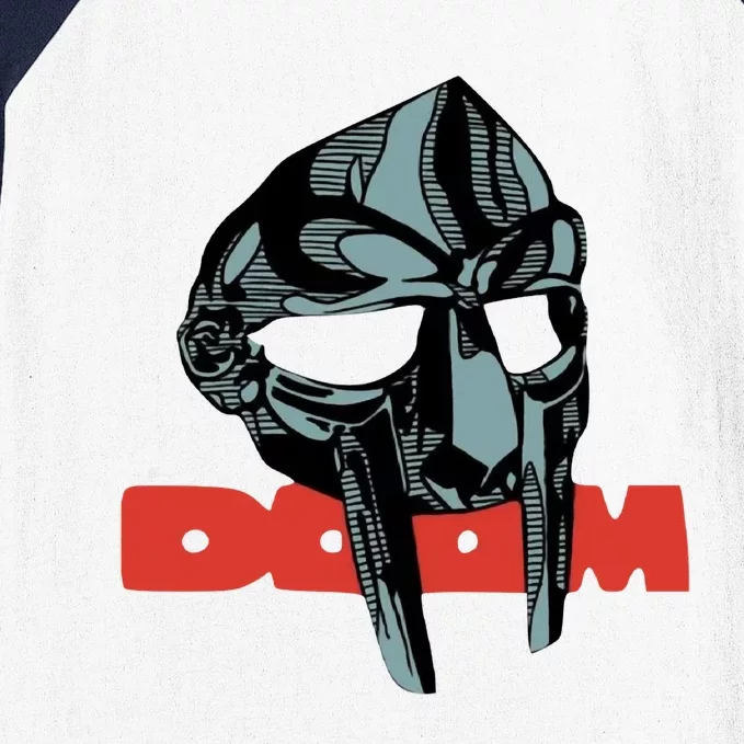 Doom Mask / All Caps / Madvillain / Mf Baseball Sleeve Shirt