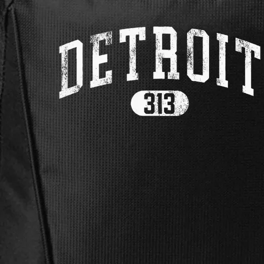 Detroit Michigan Area Code 313 Souvenir City Backpack