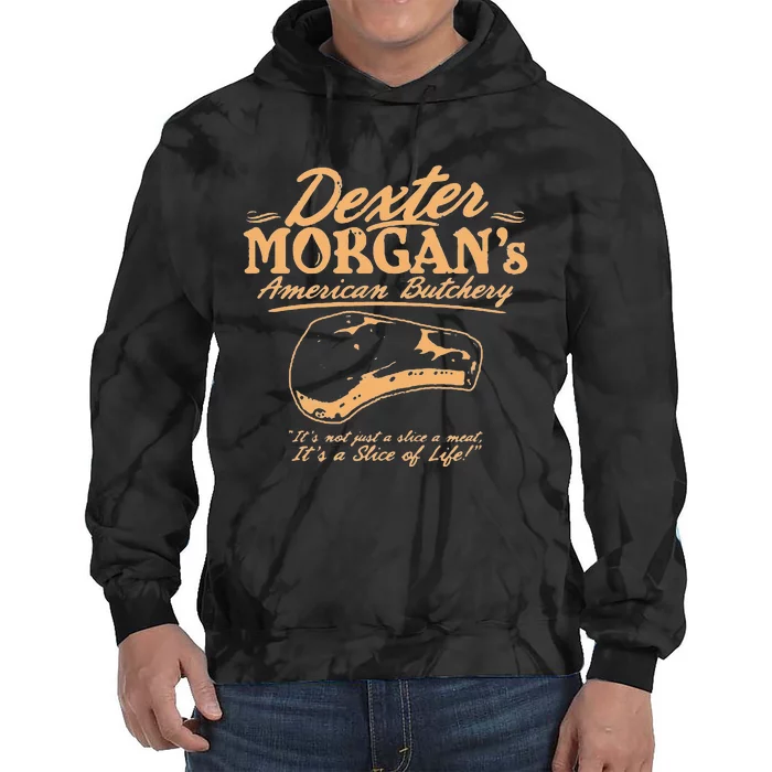 D.E.X.T.E.R Morgans American Butchery Tie Dye Hoodie