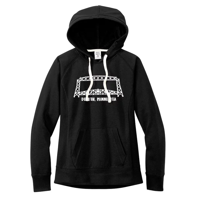 Duluth Mn Aerial Lift Bridge Gift Women's Fleece Hoodie