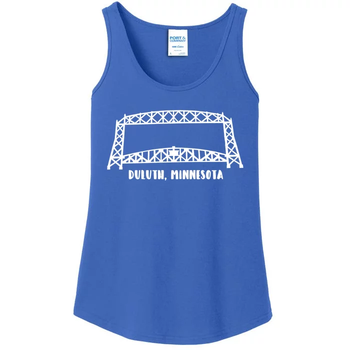 Duluth Mn Aerial Lift Bridge Gift Ladies Essential Tank